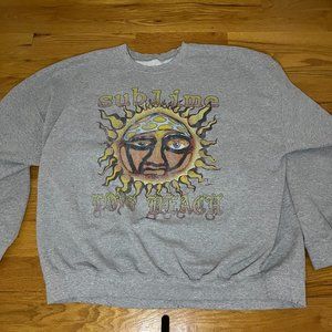 Urban Outfitters Oversized, Distressed Sublime Band Crewneck